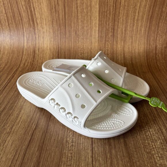 Crocs Baya II Slide - White - Size M7 W9 Sandals NEW - Picture 1 of 5